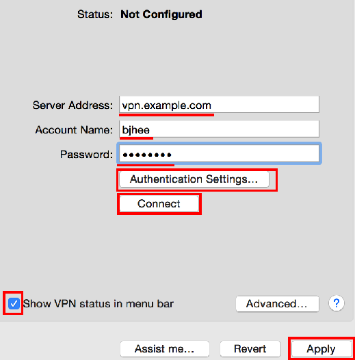 VPN Configuration